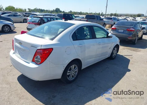 2012 Chevrolet Sonic 2Ls from USA, damaged, VIN 1G1JA5SH3C4137943